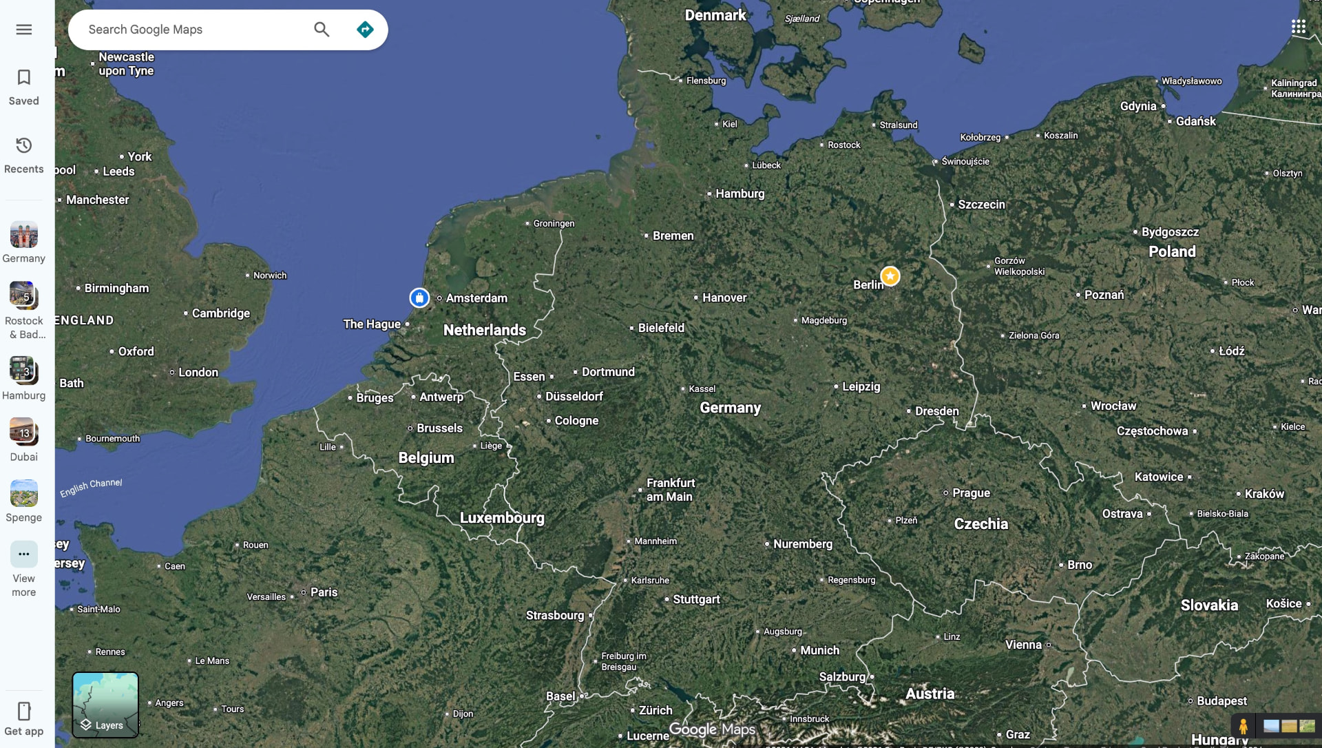 1. Google Maps öffnen